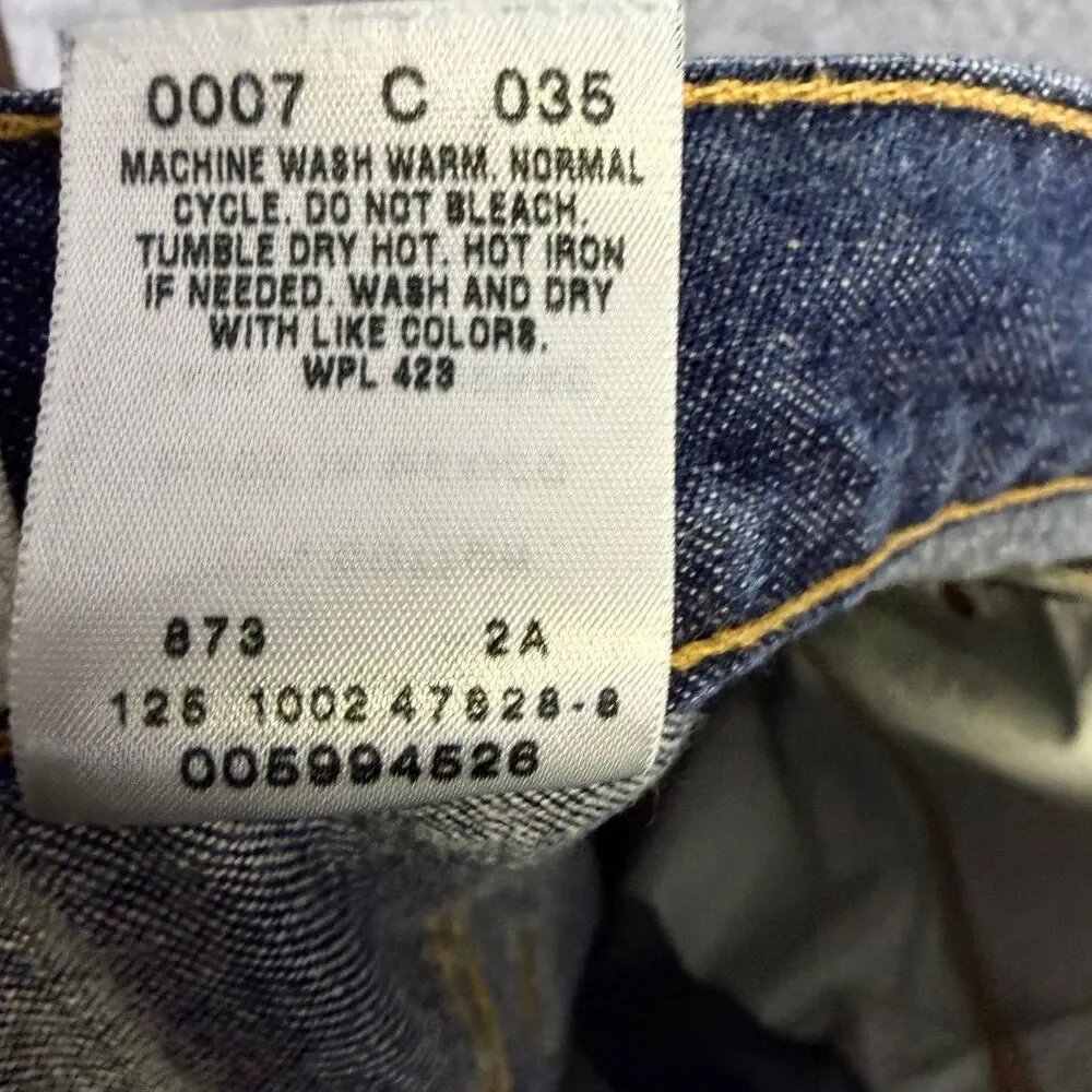 Levi's 599 Giant Fit Men's Jeans Size 31x30(34x29) Baggy Wide Leg Y2K Skater Y2K